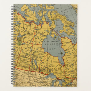 Carte antique du Canada