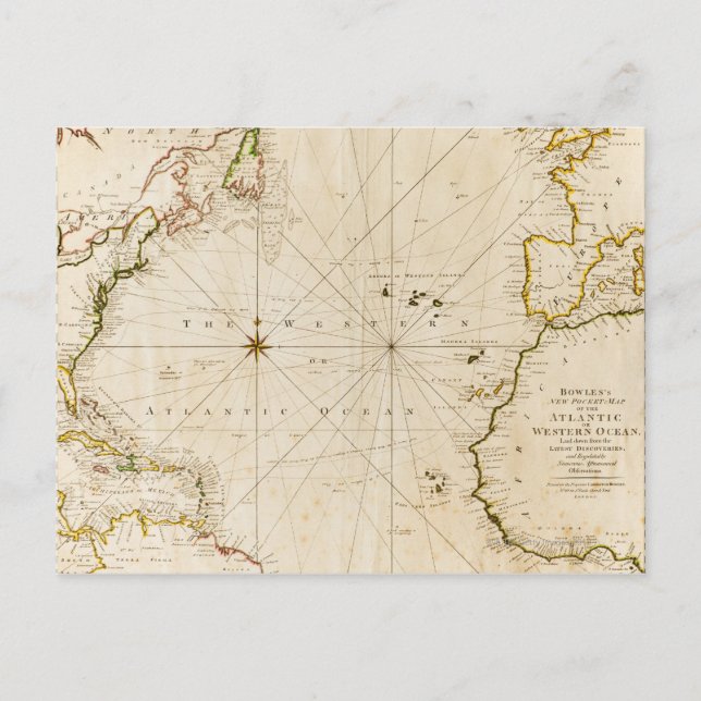 Carte antique du monde (Devant)