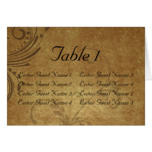 Carte antique vintage de publicité décorative de