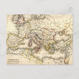 Carte Antquie de l'Ancien Romain