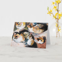 Août Macke's Katzenstudien (Étude d'un chat)