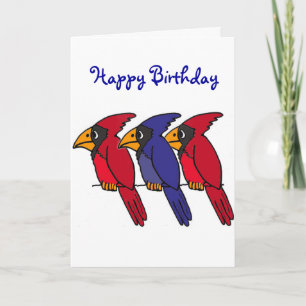 Carte AP - Cardinal Birthday Card