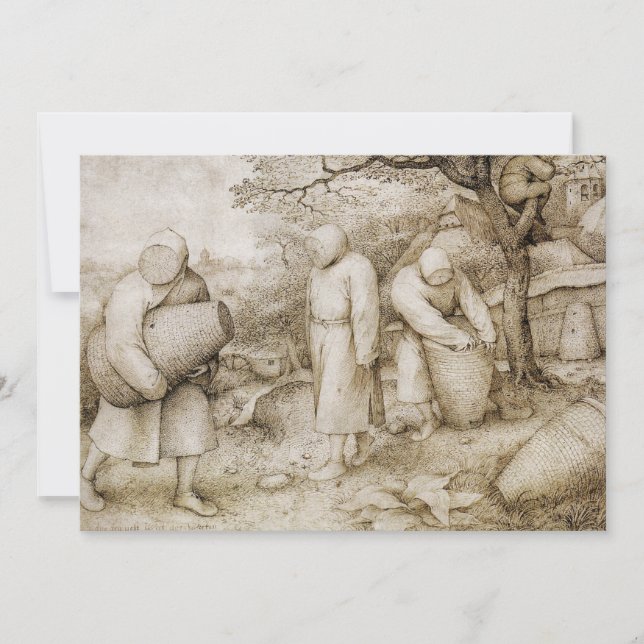 Carte Apiculteurs par Pieter Bruegel l'Ancien (Devant)