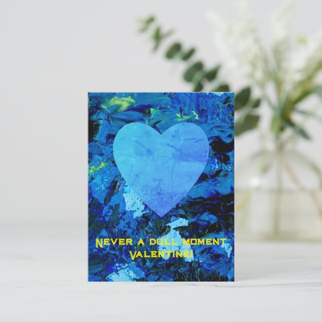 Carte Appartement Denim Valentine Très Bleu (Debout devant)