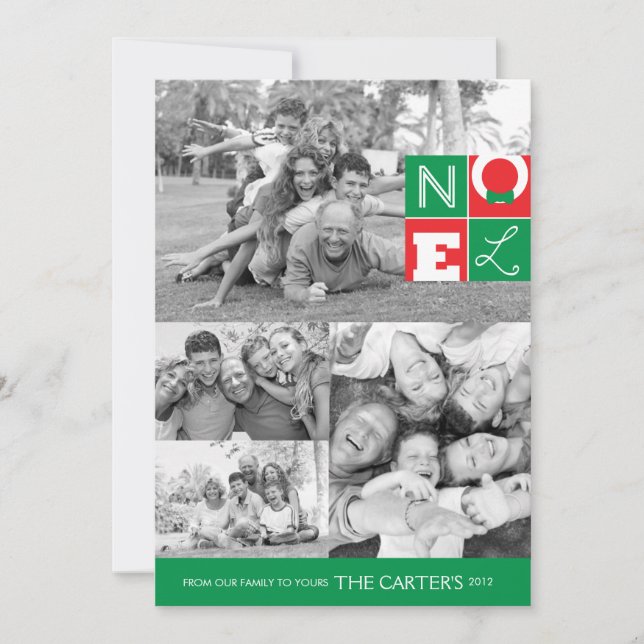 Carte Appartement NOEL Holiday 5x7 (Devant)