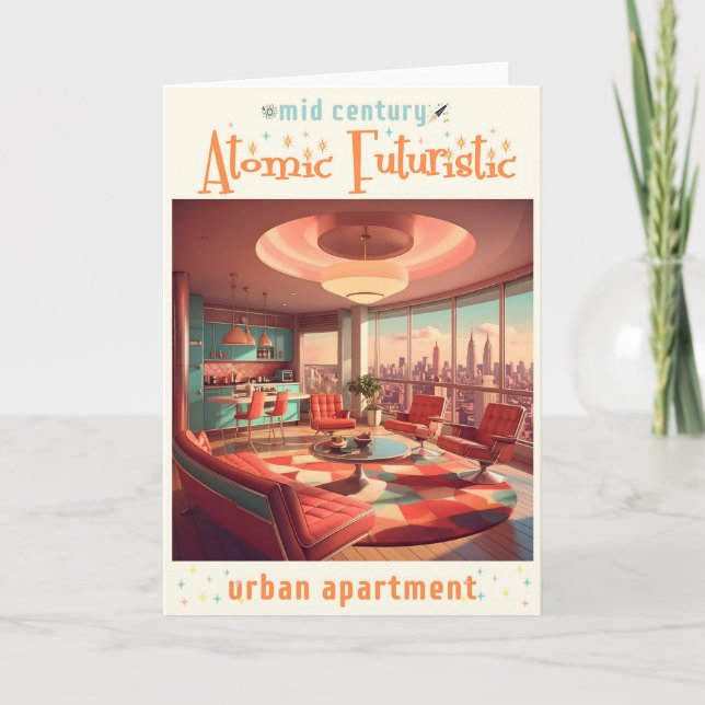 Carte Appartement Urbain Futuriste Atomique (Devant)