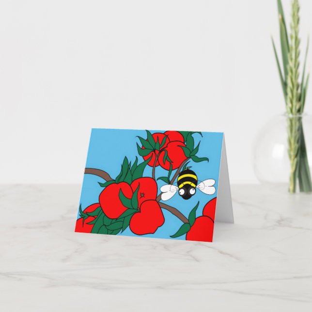 Carte Apple Note (Vierge à l'intérieur) (Devant)