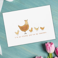Appréciation de l'enseignant Hen et les poussins d