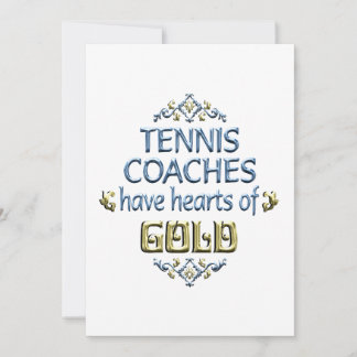 Carte Appréciation des entraîneurs de tennis