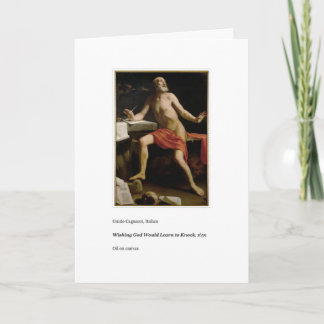 CARTE APPRENEZ À KNOCK BANTHDAY CARD