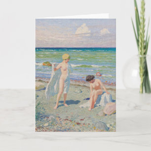 Carte Après la natation Paul Fischer