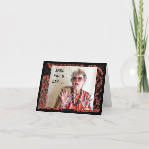 Carte April Fool's Day est annulé