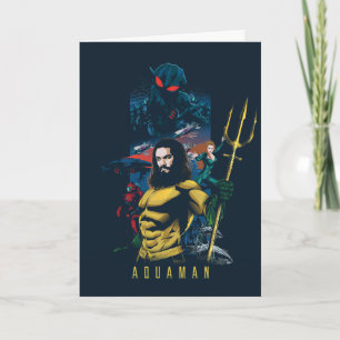 Carte Aquaman   Orin, Mera et Black Manta Graphic