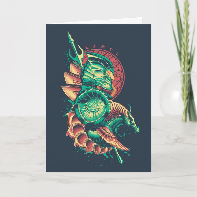 Carte Aquaman | Xebel King Nereus Graphic (Devant)