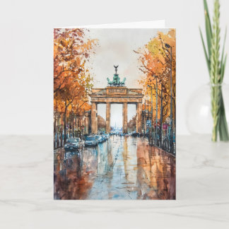 Carte Aquarelle de Berlin 3