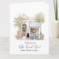 Aquarelle Elle a dit Oui  Baby Shower