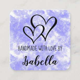 Carte Aquarelle Faite À La Main Avec Amour