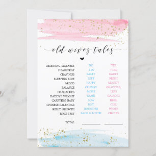 Carte Aquarelle Genre Révéler Vieux Contes des femmes Je