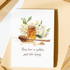 Carte Aquarelle moderne Floral Elégant Joyeux Fête des m