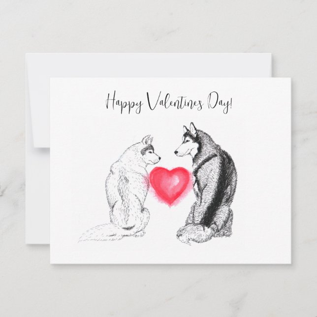 Carte Aquarelle simple et élégante. (Devant)