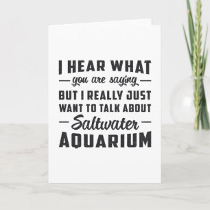 Carte Aquarium Aquarium Aquatique Poisson aquatique amus