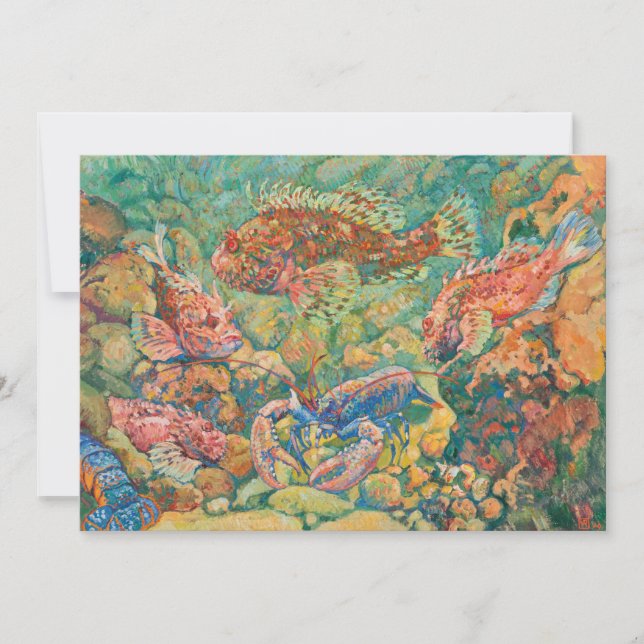 Carte Aquarium | Theo van Rysselberghe (Devant)