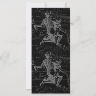 Carte Aquarius Zodiac Constellation Hevelius 1690