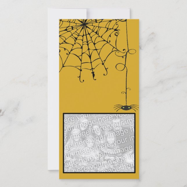 Carte Araignée déplaisante (Devant)