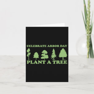 Carte Arbor Day Tree Care Plante Plus d'arbres