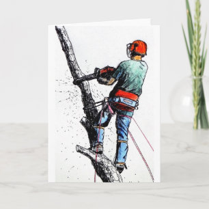 Carte Arboriste Tree Surgeon