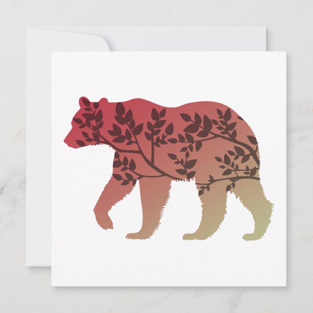 Carte Arbre à ours (Devant)