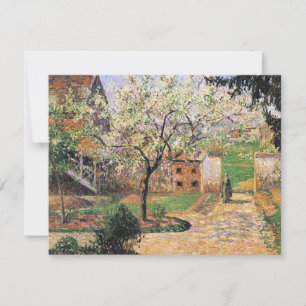 Carte Arbre à prune, Eragny Camille Pissarro