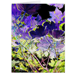 Carte ARBRE ABSTRAITE