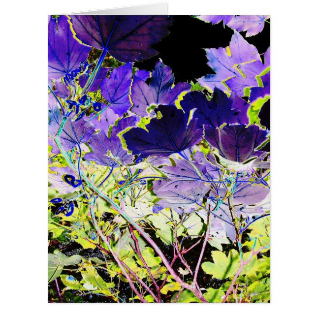 Carte ARBRE ABSTRAITE (Devant)