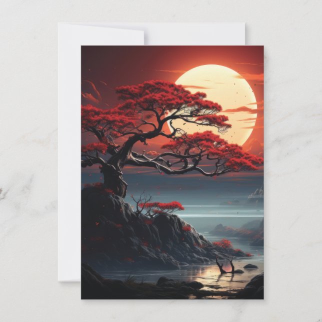 Carte Arbre bonsaï (Devant)