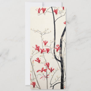 Carte Arbre de Magnolia par Kobayashi Kokei, Nature Vint