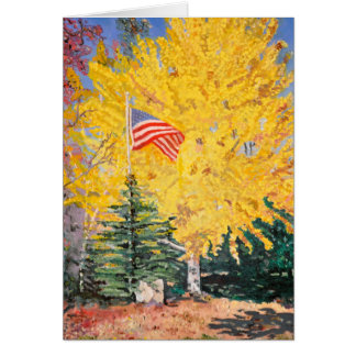 Carte Arbre Ginkgo Automne