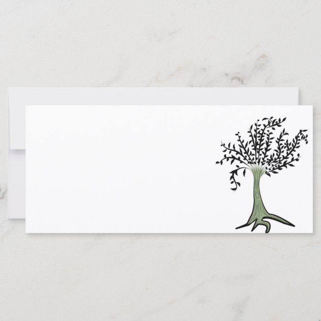 Carte Arbre vert (Devant)