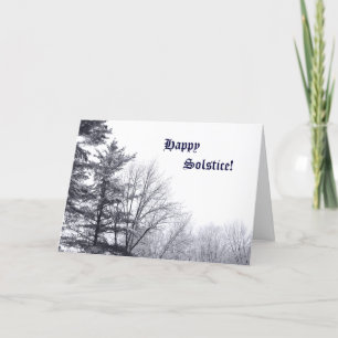 Carte Arbres couverts de neige : Horizontaux