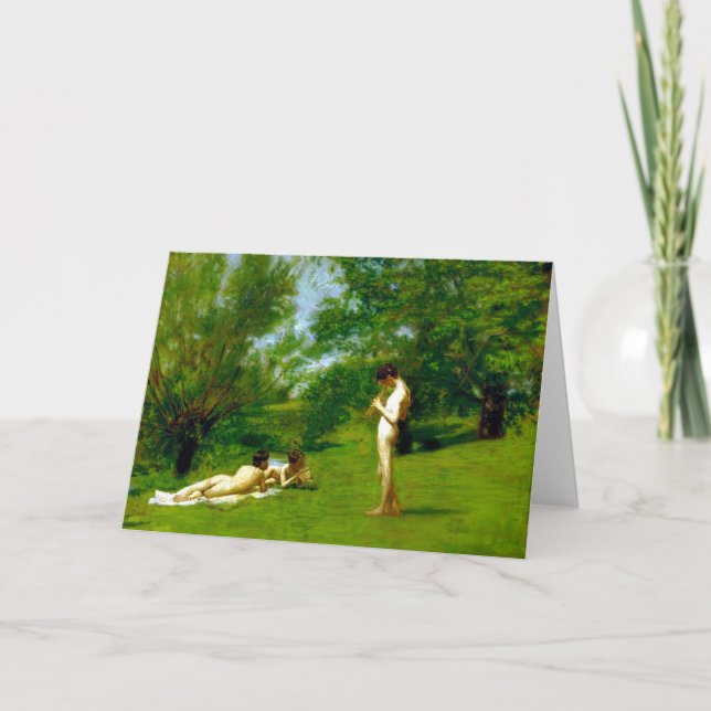 Carte Arcadia Fine Art Greetings Card (Devant)