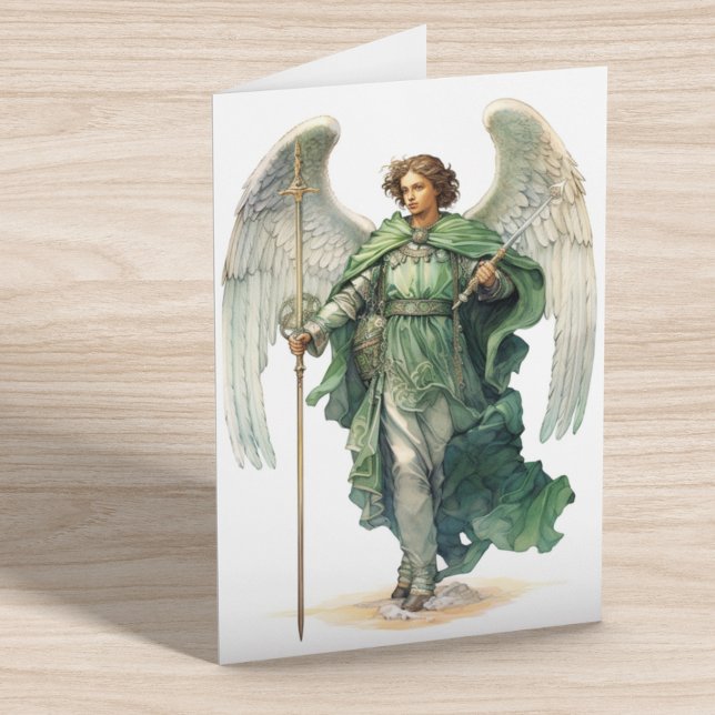 Carte Archangel Raphael guérison Angel Saint Travel (Créateur téléchargé)