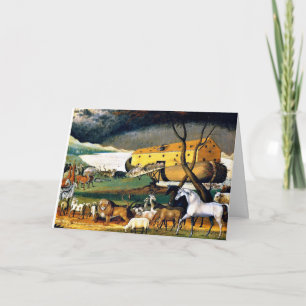 Carte Arche de Noé, tableau d'Edward Hicks