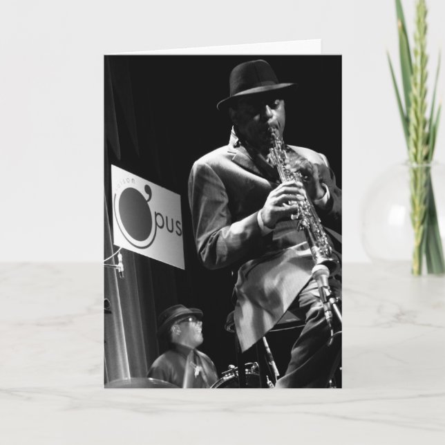 Carte Archie Shepp 2 par P. Baud Banlieues Bleues 2010 (Devant)