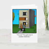 Architect Humor Greeting Card