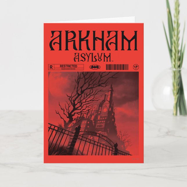 Carte Arkham Asylum : Restreint (Devant)