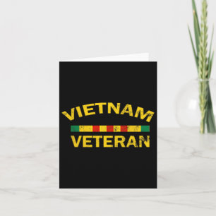 Carte Armée des États-Unis Vietnam Vétérinaire Vintage d