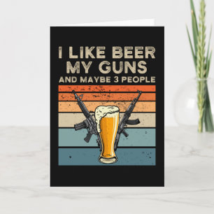 Carte Armes à fusils Riffle Drôle Drôle Sayings