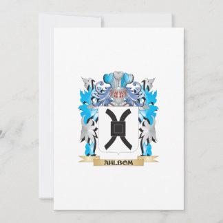 Carte Armoiries D'Ahlbom
