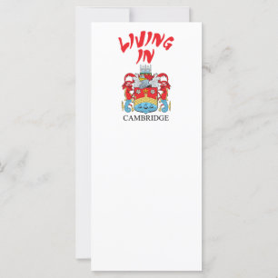 Carte Armoiries de Cambridge