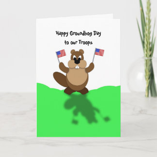Carte Armoiries de la marmotte jusqu'aux troupes, Happy